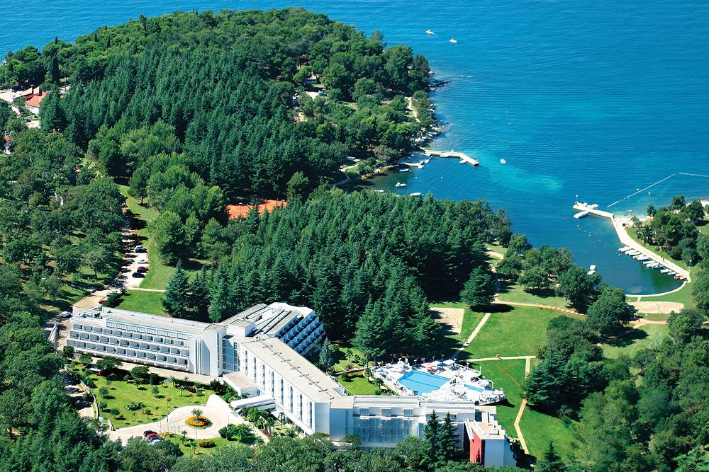 Hotel Mediteran Plava Laguna Porec Esterno foto