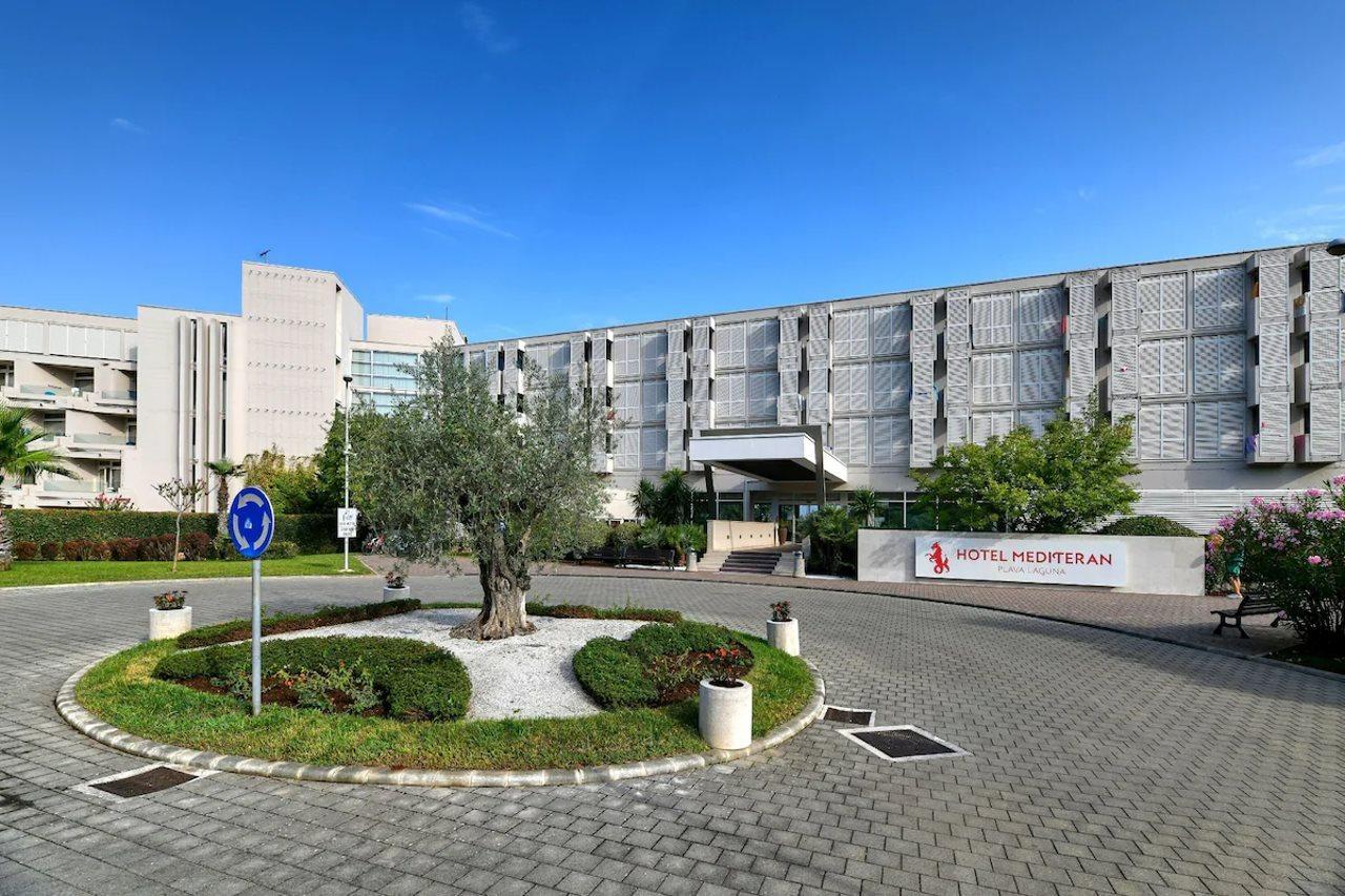 Hotel Mediteran Plava Laguna Porec Esterno foto